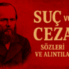 En İyi “Suç ve Ceza” Kitap Alıntıları, Sözleri ve Sayfa Numaraları