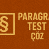 Paragraf Test Çöz