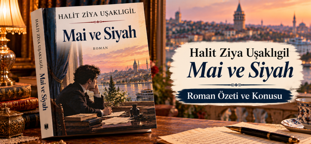 Halit Ziya Uşaklıgil Mai ve Siyah Roman Özeti ve Konusu